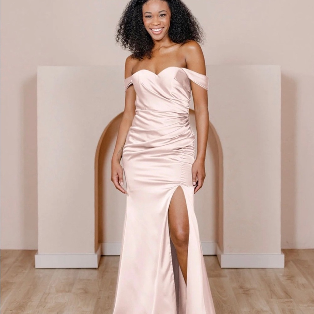 Brand New Blush Silk Revelry Dress - Size 18 - Never Worn W/ Tags